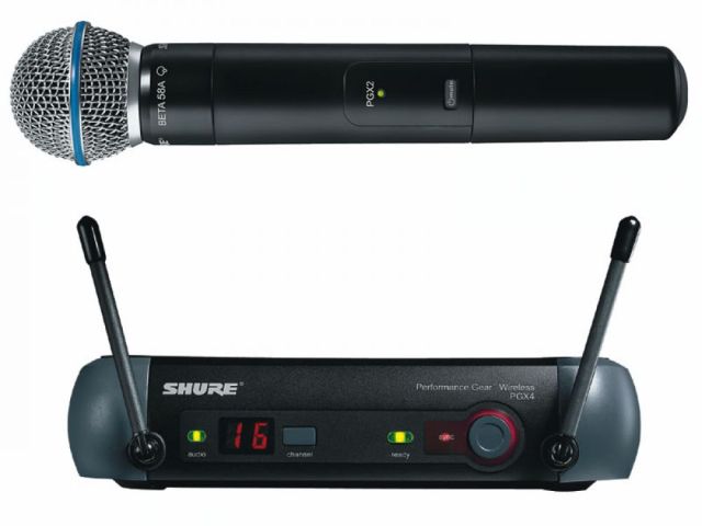 <b>Wireless microphone system - Handheld</b><br><br>Includes cable and boom stand<br><br>$10.50/day