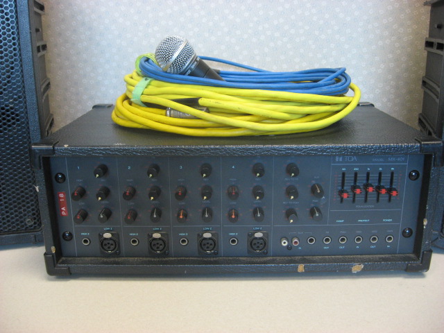 <b>Amplifier</b><br/><br/>Monaural, basic PA amplifier<br/><br/>$10.50/day