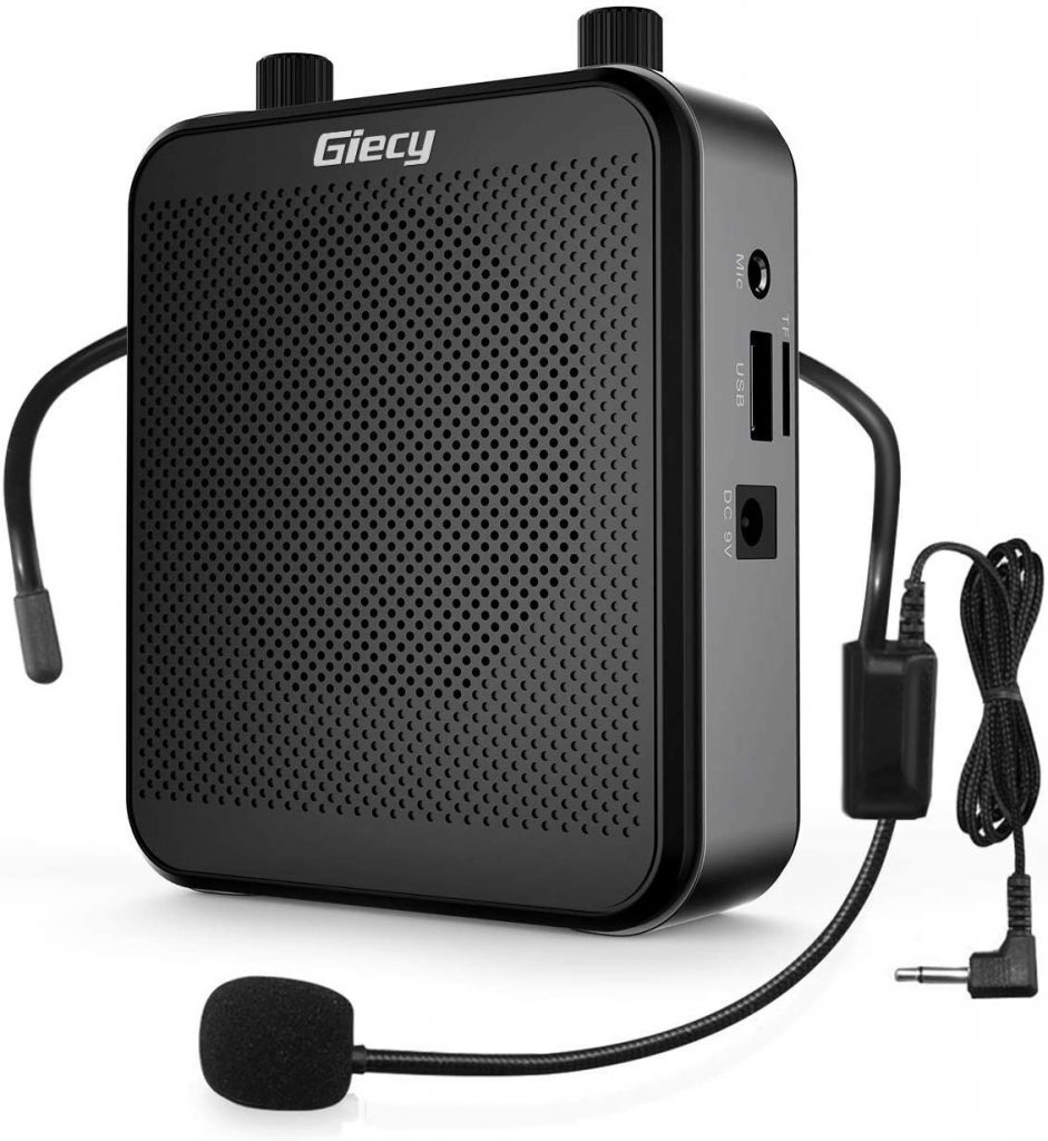 Giecy portable amplifier & microphone